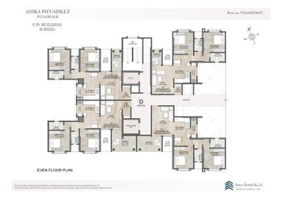 Project Image of 766.29 - 867.27 Sq.ft 2 BHK Apartment for buy in Anika Piccadilly