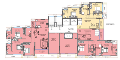 Project Image of 655.0 - 1097.0 Sq.ft 2 BHK Apartment for buy in Majestic Narulla