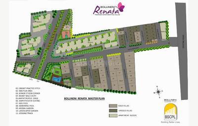 Project Image of 880.0 - 1200.0 Sq.ft 2 BHK Apartment for buy in BSCPL Bollineni Renata Tower B 