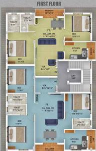 Project Image of 865.0 - 1295.0 Sq.ft 2 BHK Apartment for buy in Nisha Vernisha