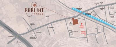 Project Image of 811.38 - 874.24 Sq.ft 2 BHK Apartment for buy in Shree Parijat Pride