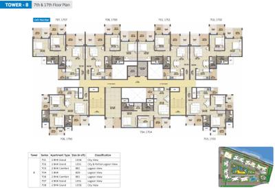 Project Image of 600.0 - 1900.0 Sq.ft 1 BHK Apartment for buy in Puravankara Silversands