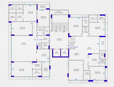 Project Image of 1282.41 - 3532.07 Sq.ft 3 BHK Apartment for buy in S And S Greenopolis