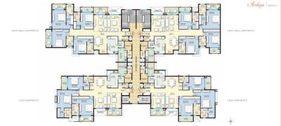Project Image of 1785.0 - 4463.0 Sq.ft 3 BHK Apartment for buy in Goldbricks Arshiya Apartment