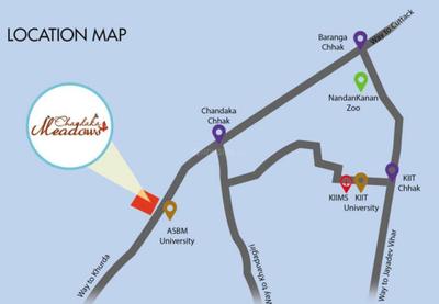 Project Image of 1256.0 - 1283.0 Sq.ft 3 BHK Apartment for buy in Chandaka Meadows Block C And E