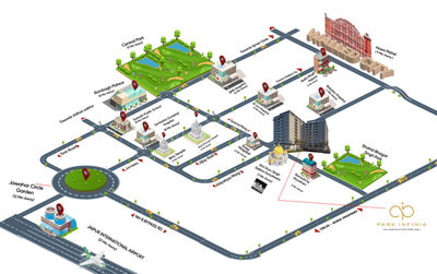 Project Image of 1652.0 - 2389.0 Sq.ft 3 BHK Apartment for buy in Manglam Park Infinia