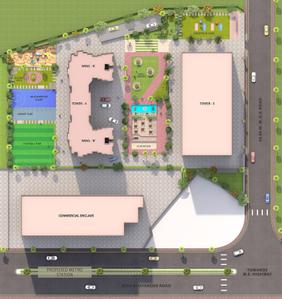 Project Image of 450.58 - 686.31 Sq.ft 1 BHK Apartment for buy in Space Residence II Building No 4 A