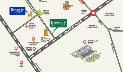 Project Image of 1198.34 - 1892.72 Sq.ft 3 BHK Apartment for buy in Beverly Golf Avenue