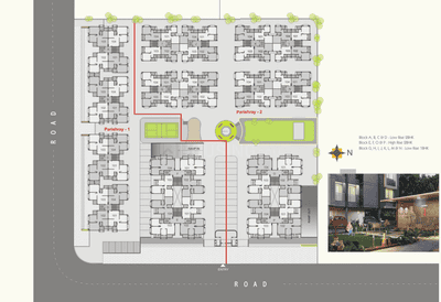 Project Image of 675.0 - 1026.0 Sq.ft 1 BHK Apartment for buy in Sambhav Stavan Parishray