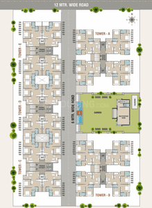 Project Image of 692.0 - 897.0 Sq.ft 2 BHK Apartment for buy in Shree Radhe Shyam
