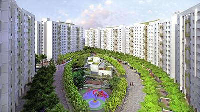 Project Image of 369.31 - 611.83 Sq.ft 1 BHK Apartment for buy in Kothari The Leaf Phase III Building 3 Wing G H