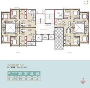 Project Image of 1396 Sq.ft 3 BHK Apartment / Flat for sale in Charholi Budruk for Rs. 9300000