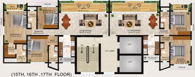 Project Image of 950.0 - 1250.0 Sq.ft 2 BHK Apartment for buy in Dipti Ocean Terraces