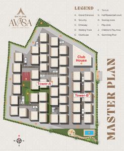 Project Image of 825.0 - 1115.0 Sq.ft 2 BHK Apartment for buy in Skyline Avasa