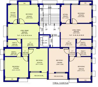 Project Image of 687.58 - 689.53 Sq.ft 3 BHK Apartment for buy in Garima Apartments