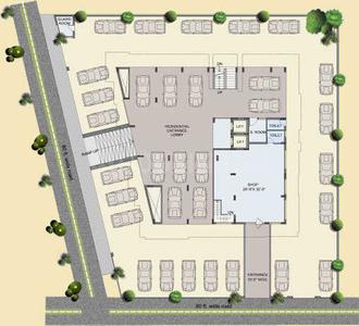 Project Image of 1915.0 - 3165.0 Sq.ft 2 BHK Apartment for buy in Ranka Paradise 9