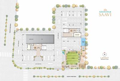 Project Image of 1067.67 - 1107.39 Sq.ft 3 BHK Apartment for buy in Keshavam Saavi