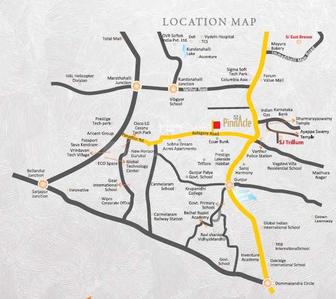 Project Image of 1570 Sq.ft 3 BHK Apartment / Flat for sale in Varthur for Rs. 14900000