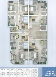 Project Image of 432.0 - 555.0 Sq.ft 1 BHK Apartment for buy in Unity Tulip