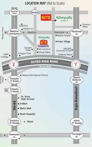 Project Image of 1674.0 - 4500.0 Sq.ft Residential Plot Plot for buy in Greater Kompally County 2