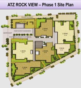 Project Image of 735.0 - 1650.0 Sq.ft 1 BHK Apartment for buy in ATZ Rock View