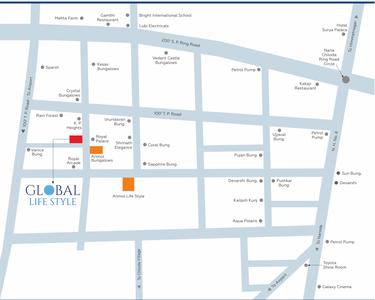 Sai Builders Global Lifestyle Images for Location Plan of Sai Builders Global Lifestyle 1