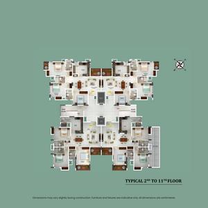 Project Image of 1623.0 - 1783.0 Sq.ft 3 BHK Apartment for buy in Bhanu Bhavan By Varma