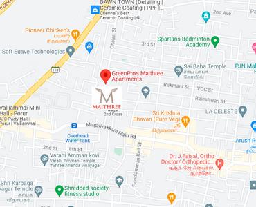 Project Image of 856.0 - 1039.0 Sq.ft 2 BHK Apartment for buy in Greenpro Maithree Apartments