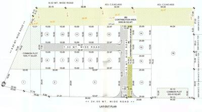 The Mahalaxmi Pneumatic Priya Blue Diamond Park Layout Plan 1