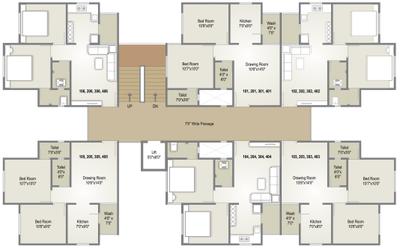 Project Image of 341.75 - 500.95 Sq.ft 1 BHK Apartment for buy in Navdurga Nilkanth Residency