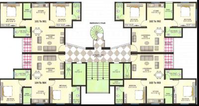 Project Image of 444.66 - 1075.1 Sq.ft 2 BHK Apartment for buy in Al Foulek