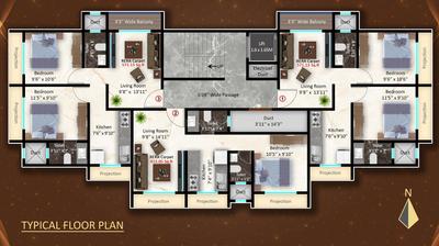 Project Image of 415.06 - 571.13 Sq.ft 1 BHK Apartment for buy in Crystal Builders And Developers