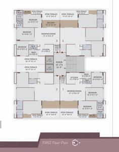 Project Image of 0.0 - 2304.0 Sq.ft 3 BHK Apartment for buy in Sampath Sky