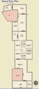 Kothi Lavitra Flats Phase 2 Lavitra Flats Cluster Plan from 1st to 5th Floor 1