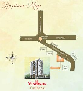 Project Image of 1100.0 - 1440.0 Sq.ft 2 BHK Apartment for buy in Vishwas Bawa Vishwas Carlbenz