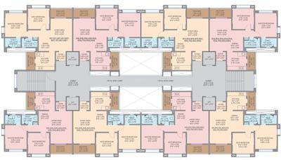 Project Image of 798.68 - 802.0 Sq.ft 2 BHK Apartment for buy in Gokuldham Residency