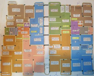 Ritika Tower 5 Ritika Tower 5 Cluster Plan For 4th Floor 1