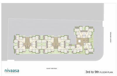 Project Image of 1750 Sq.ft 3 BHK Apartment / Flat for sale in Shela for Rs. 7000000