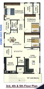 Project Image of 0.0 - 1900.0 Sq.ft 3 BHK Apartment for buy in Saffron Springs