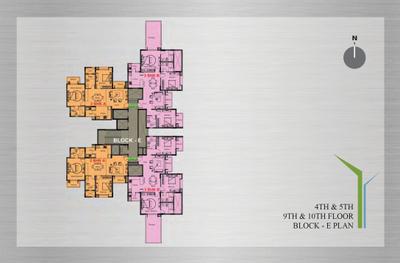 Project Image of 1260.0 - 2385.0 Sq.ft 2 BHK Apartment for buy in DNR Arista