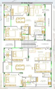 Project Image of 1187.0 - 1518.0 Sq.ft 2 BHK Apartment for buy in Aditya Moonlight