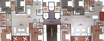 Project Image of 1256.04 - 4496.41 Sq.ft 3 BHK Apartment for buy in Shilpi Stellar Bliss