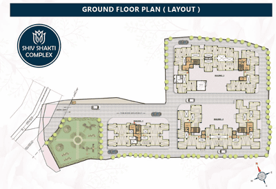 Project Image of 235.51 - 494.92 Sq.ft 1 RK Apartment for buy in Shiv Shakti Complex