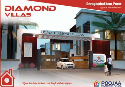 Project Image of 1480.0 - 2185.0 Sq.ft 3 BHK Villa for buy in Poojaa Diamond Villas
