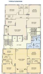 Project Image of 1765.0 - 2035.0 Sq.ft 3 BHK Apartment for buy in Siddha Nirvana