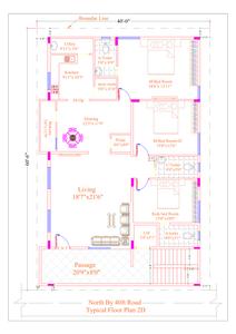 Project Image of 0.0 - 2200.0 Sq.ft 3 BHK Apartment for buy in V V N R Residency