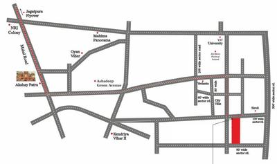 Shreshth Krishan Kunj Location Plan 1