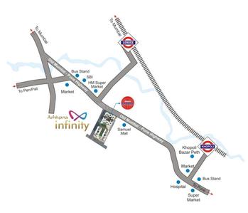 Project Image of 534.43 - 691.47 Sq.ft 2 BHK Apartment for buy in Ashiyana Infinity Phase 2