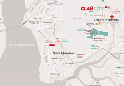 Project Image of 295.0 - 521.0 Sq.ft 1 BHK Apartment for buy in Clan City Topaz