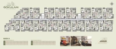 Project Image of 804.0 - 1203.0 Sq.ft 2 BHK Apartment for buy in Nava Gokulam